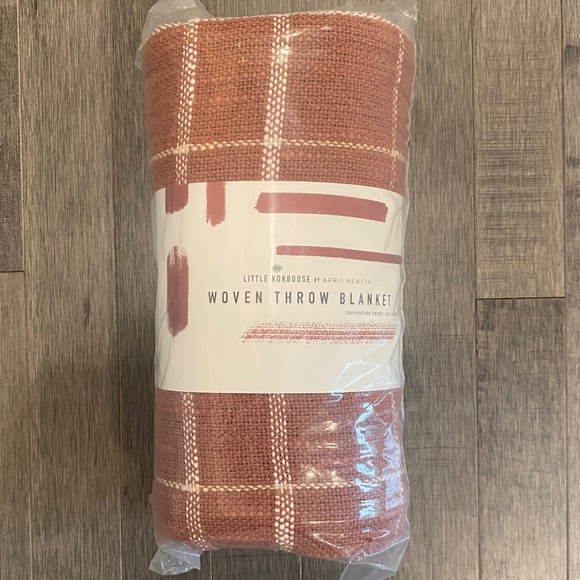 NWT Little Korboose Woven Throw Blanket by April Nemeth - Picture 2 of 5